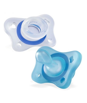 CHICCO GOMMOTTINO BOY SILICONE 2-6 MESI 2 PEZZI ITA C