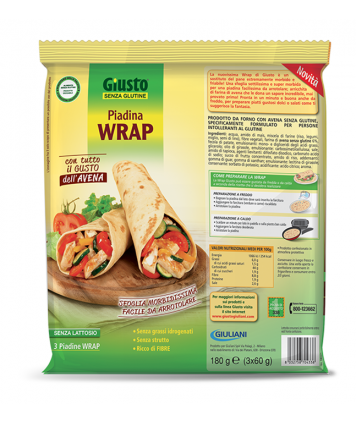 GIUSTO WRAP 3X60G S/G