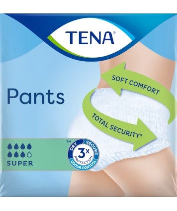 TENA PANTS SUPER M 10PZ