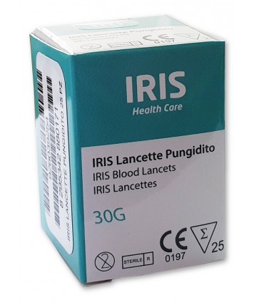 IRIS LANCETTE PUNGIDIT STER 25PZ