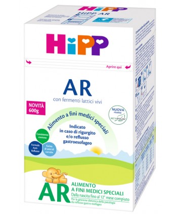 HIPP LATTE AR C/METAFOLINA600G