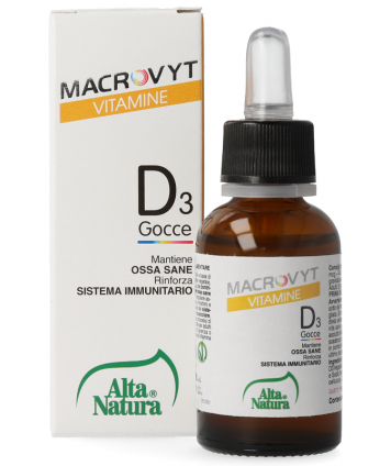 MACROVYT VITAMINA D3 VEG GOCCE