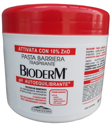 BIODERM PASTA BARR ZN 500ML