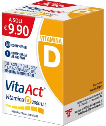 VITAMINA D ACT 2000UI 60CPR