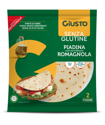 GIUSTO S/G PIADINA 220G