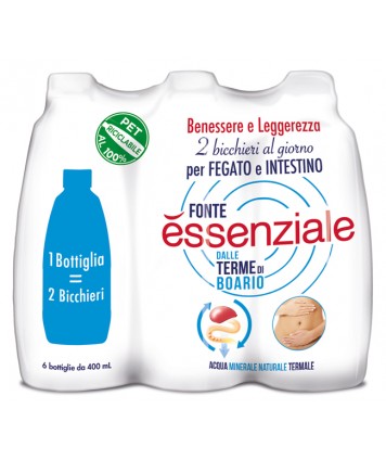 FONTE ESSENZIALE ACQUA 6X400ML