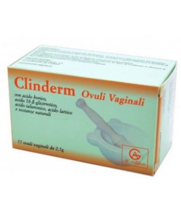 CLINDERM-OVULI VAG 15OV 2,5G