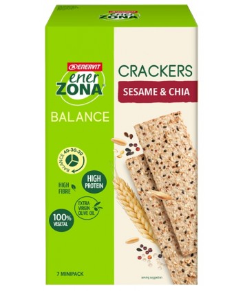 ENERZONA CRACKERS SES&CHIA175G