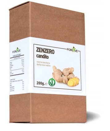 ZENZERO CANDITO 200GR FORLIVE