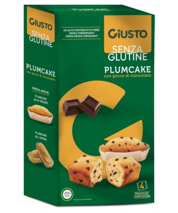 GIUSTO S/G PLUMCAKE C/GTT CIOC