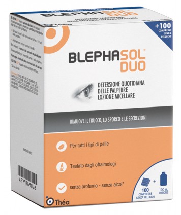 BLEPHASOL DUO 100ML+100 GARZE