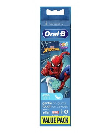 ORALB KIDS SPIDERMAN TESTINE4P