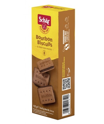 SCHAR BOURBON BISCUIT 125G