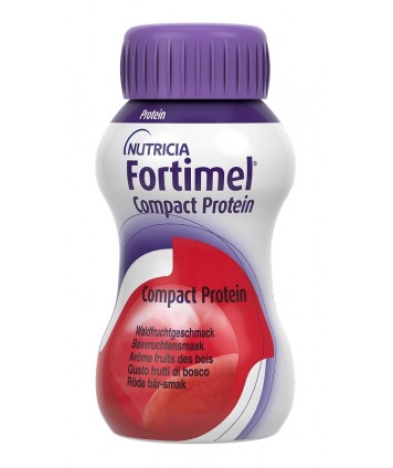 FORTIMEL COMPACT PROTEIN GUSTO FRUTTI DI BOSCO 4 BOTTIGLIETTE DA 125ML