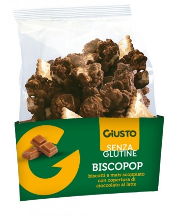 GIUSTO S/G BISCOPOP 80G