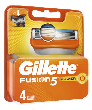 GILLETTE FUSION POWER LAME 4PZ