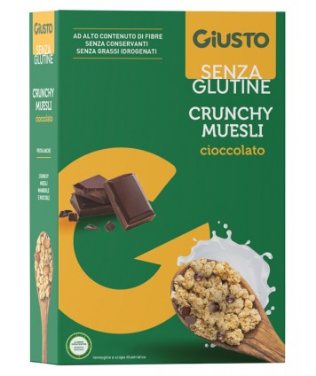 GIUSTO S/G MUESLI AVENA/CIOC