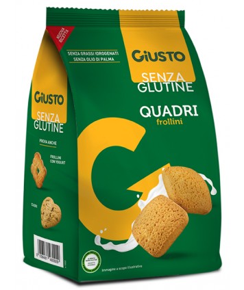 GIUSTO S/G QUADRI FROLLINI200G