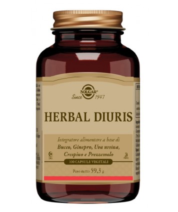 HERBAL DIURIS 100CPS VEG