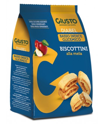 GIUSTO DIABEL BISCOTTINI MELA