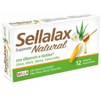 SELLALAX NATURAL MD 12SUPP