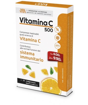 SANAVITA VITAMINA C MAST 30CPR