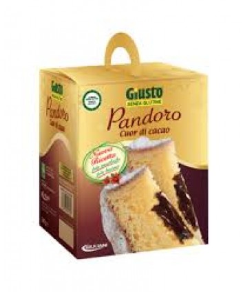 GIUSTO PANDORO AL CUORE DI CACAO SENZA GLUTINE 360G