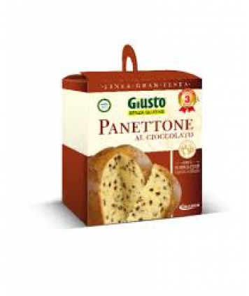 GIUSTO SENZA GLUTINE PANETTONE AL CIOCCOLATO 400G