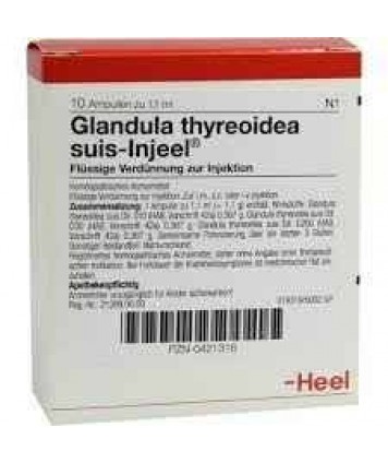 HEEL GLANDULA THYROIDEA SUIS INJEEL 10 FIALE DA 2,2ML 