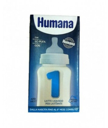 HUMANA 1 LCP+GOS+NUCLEOT 1X470ML