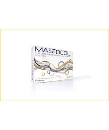 MASTOCOL 200MG+20MG 30 COMPRESSE