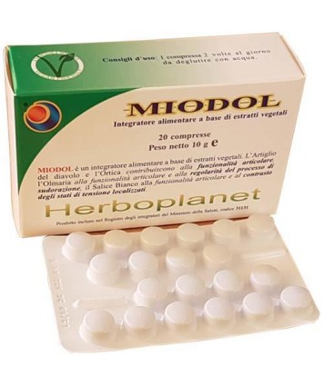 HERBOPLANET MIODOL 60 COMPRESSE IN BLISTER 30G