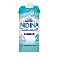 NIDINA 2 LATTE LIQUIDO 500ML 1 PEZZO