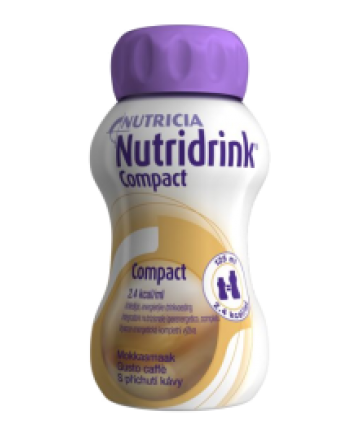 NUTRICIA NUTRIDRINK COMPACT GUSTO CAFFE' 4 BOTTIGLIE DA 125ML