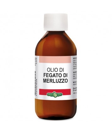 ERBAVITA OLIO DI FEGATO DI MERLUZZO 100ML 