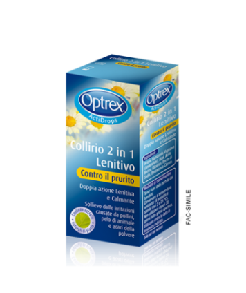 OPTREX ACTIDROPS COLLIRIO 2 IN 1 CONTRO IL PRURITO 10ML