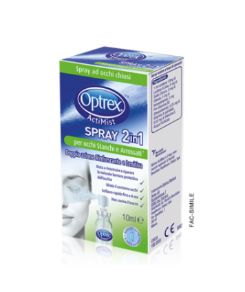 OPTREX ACTIMIST SPRAY 2 IN 1 PER OCCHI STANCHI E ARROSSATI 10ML