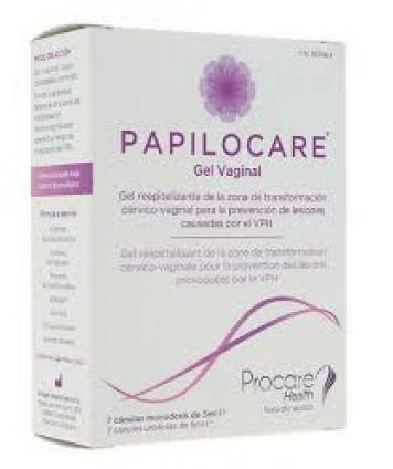 PAPILOCARE GEL VAGINALE 7 CANNULE 5ML