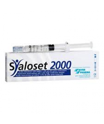 SYALOSET 2000 SIRINGA 1,5% 2ML 1PZ